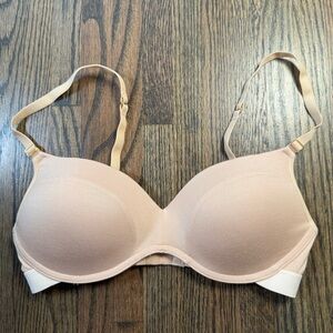 Lively nude no wire push up bra size 34C